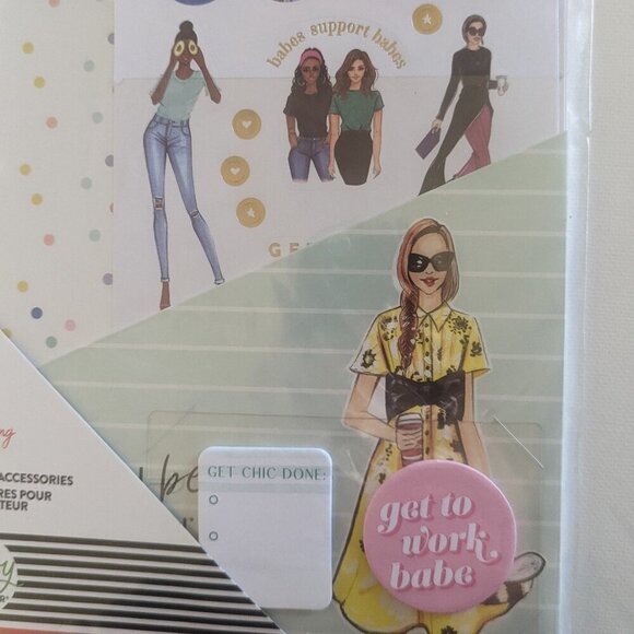 NWT Happy Planner Rong Rong 89 pc Classic Accessories Stickers Bookmark Fashion - Picture 3 of 8